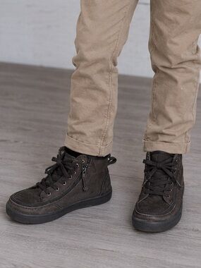 Target Black Kids High-Top Canvas Sneakers